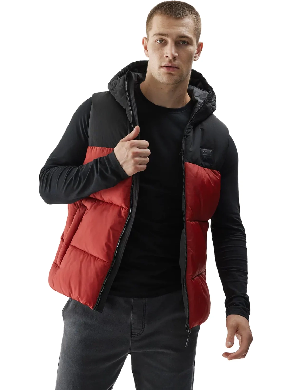 Kurtka męska bezrękawnik 4F 4FAW23TVESM064-61S 