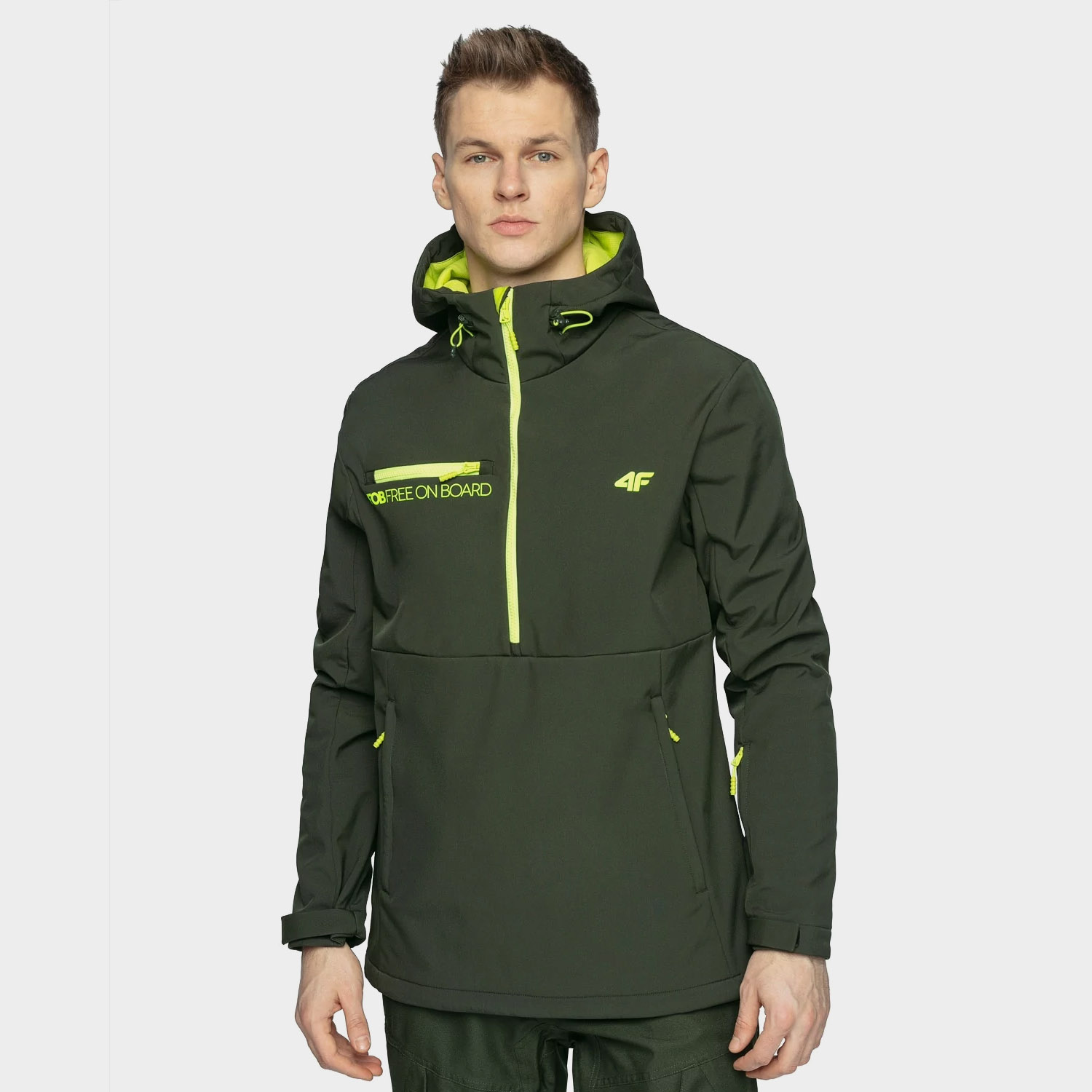 Kurtka softshell męska 4F H4Z20-SFM001F-43S