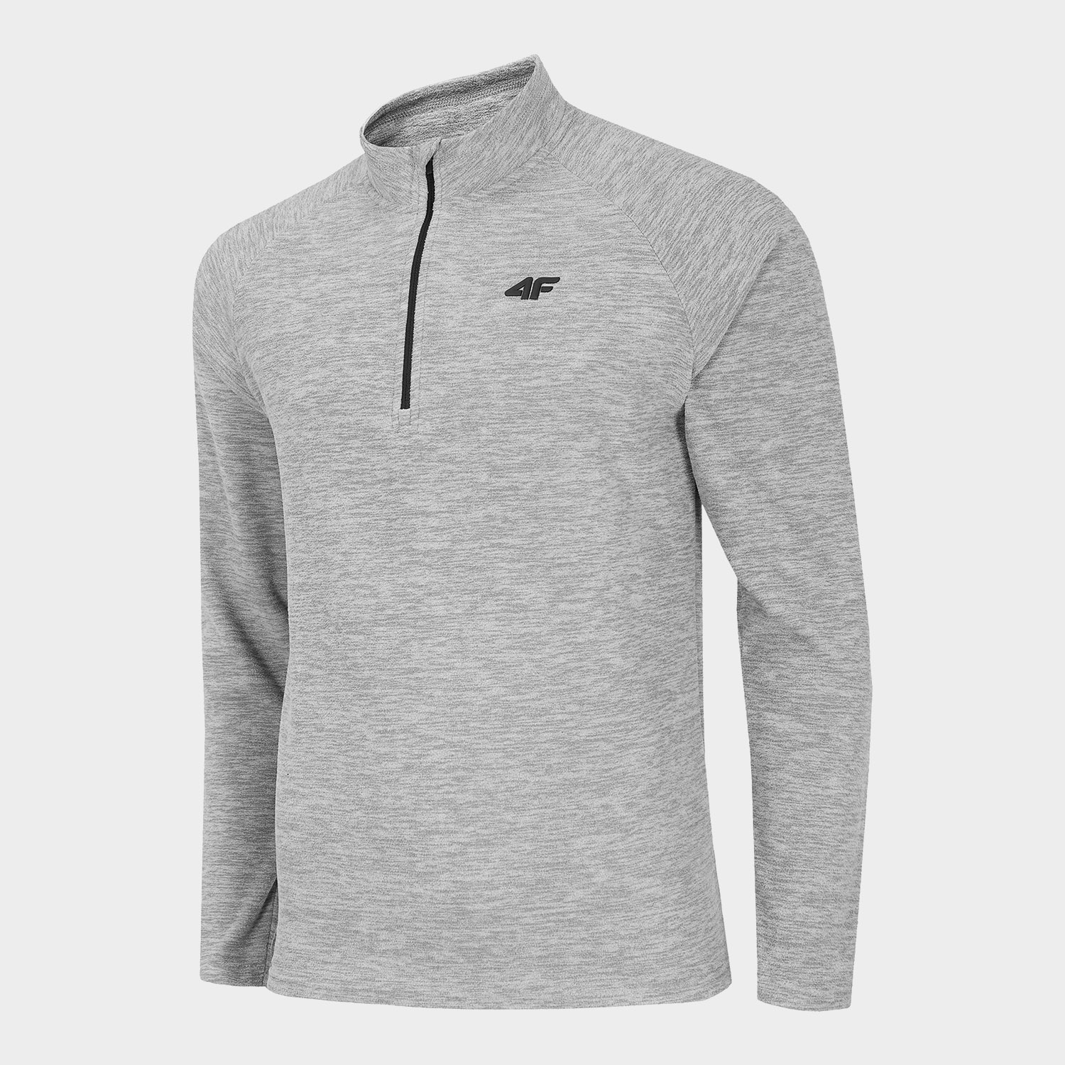 Bluza męska z kapturem rozpinana polarowa 4F H4Z20-BIMP030-27M