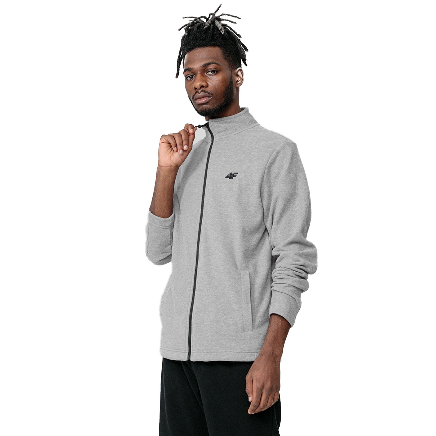 Bluza męska rozpinana polarowa 4F H4L22-PLM350-27M