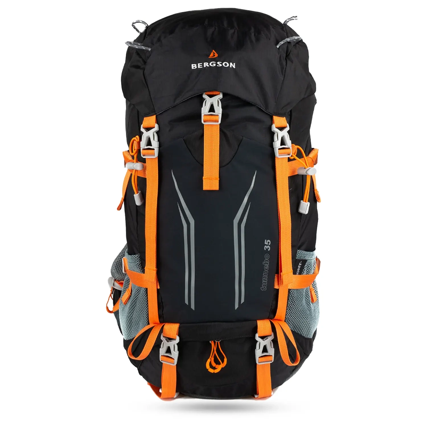 Plecak turystyczny BERGSON TUNNEBO Black 35L 