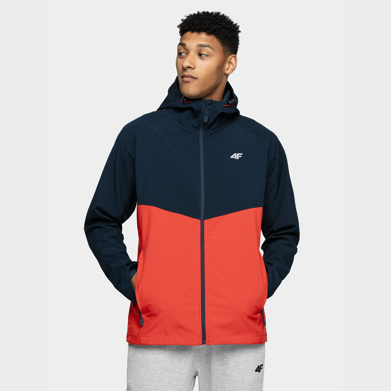 Kurtka softshell męska 4F H4L21-SFM002-62S