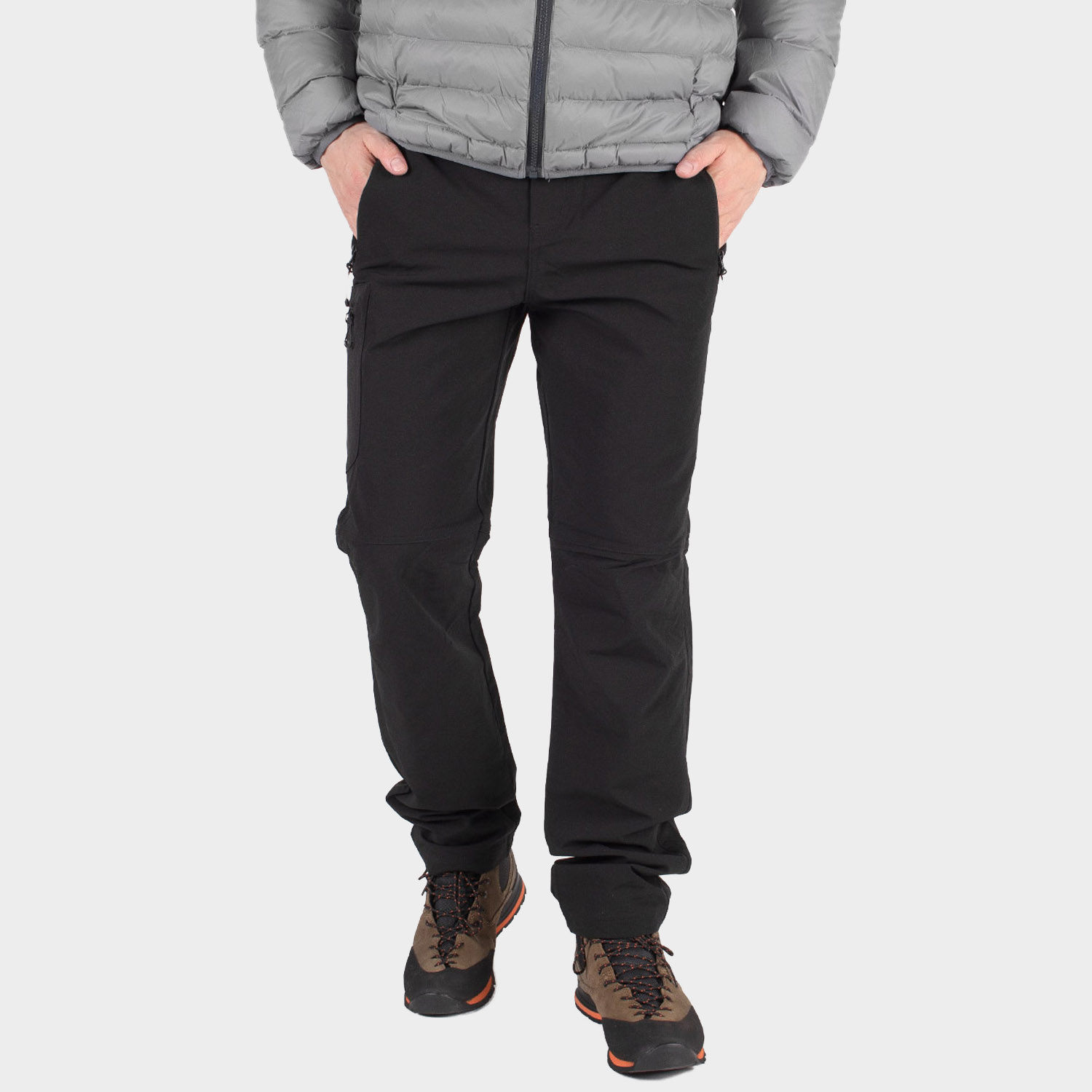 Spodnie męskie trekkingowe BERGSON ASEN 4W BLACK