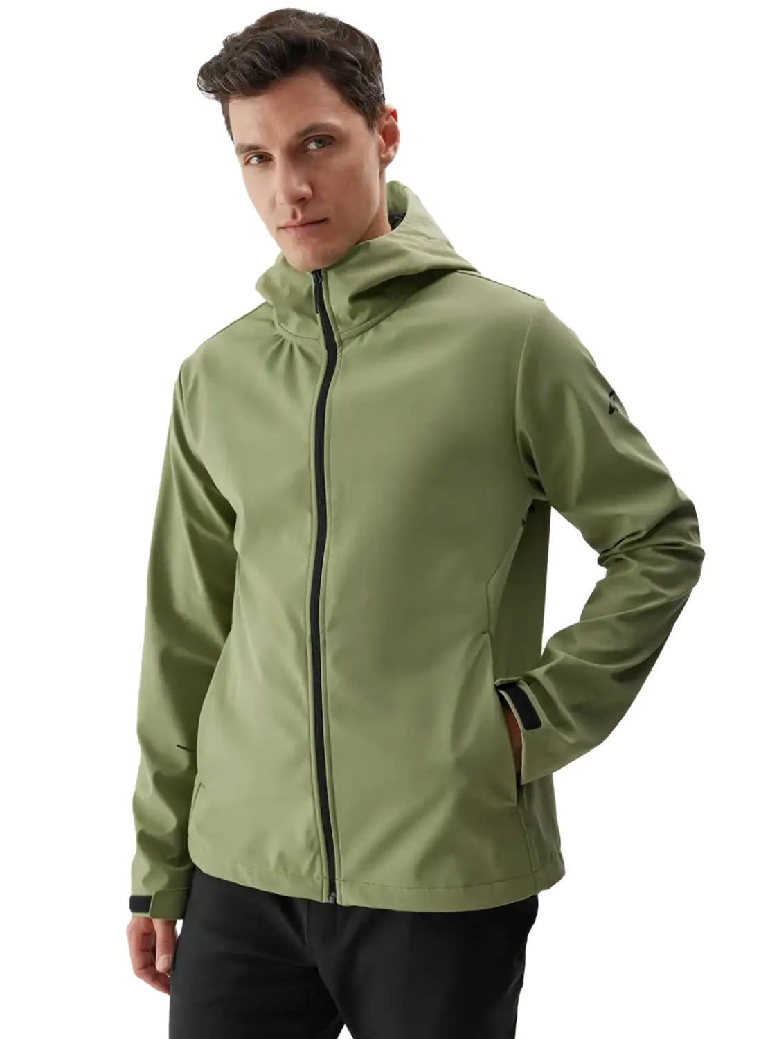 Kurtka męska softshell wiatroodporna 4F 4FWAW24TSOFM283-43S
