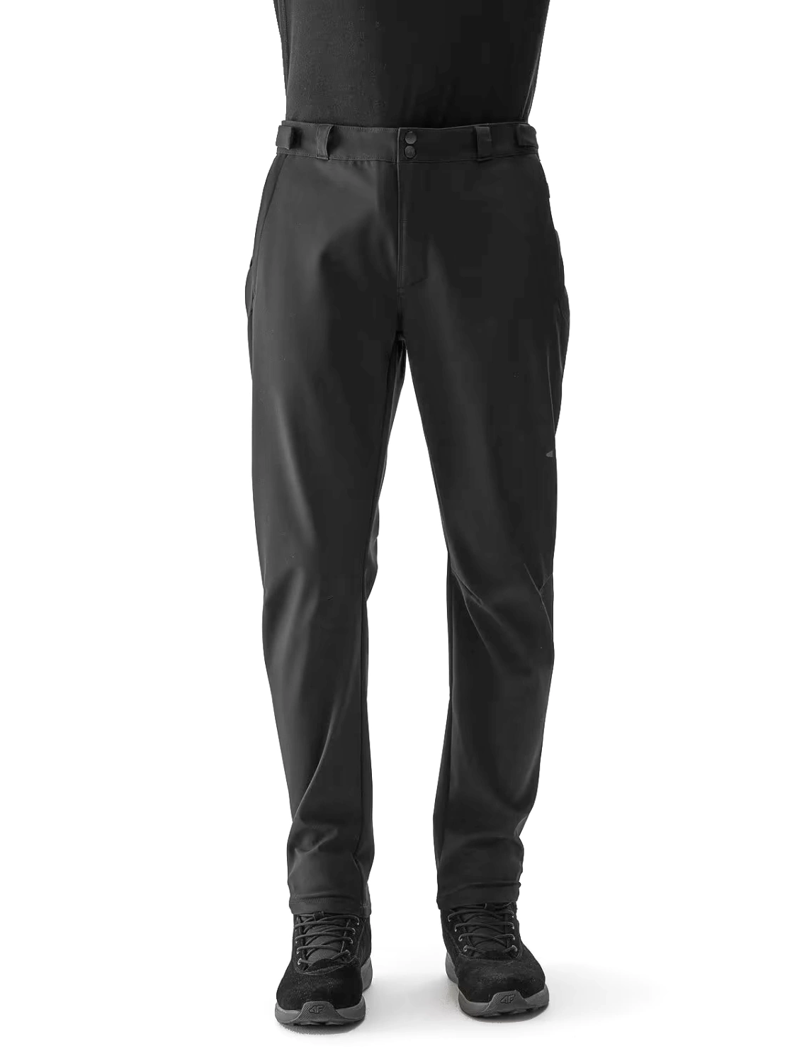 Spodnie męskie trekkingowe softshellowe 4F 4FWAW24TFTRM0783-20S