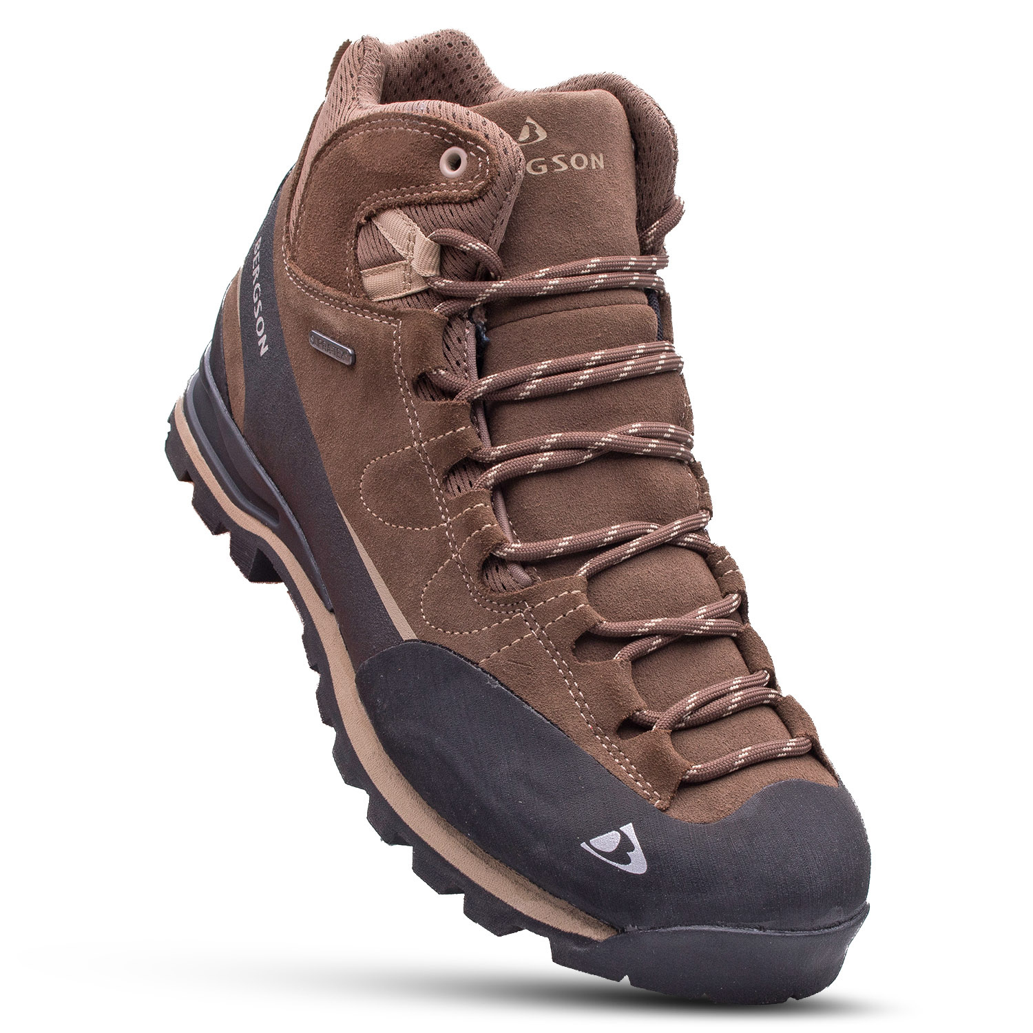Buty męskie trekkingowe BERGSON TAHAT MID STX brown/black