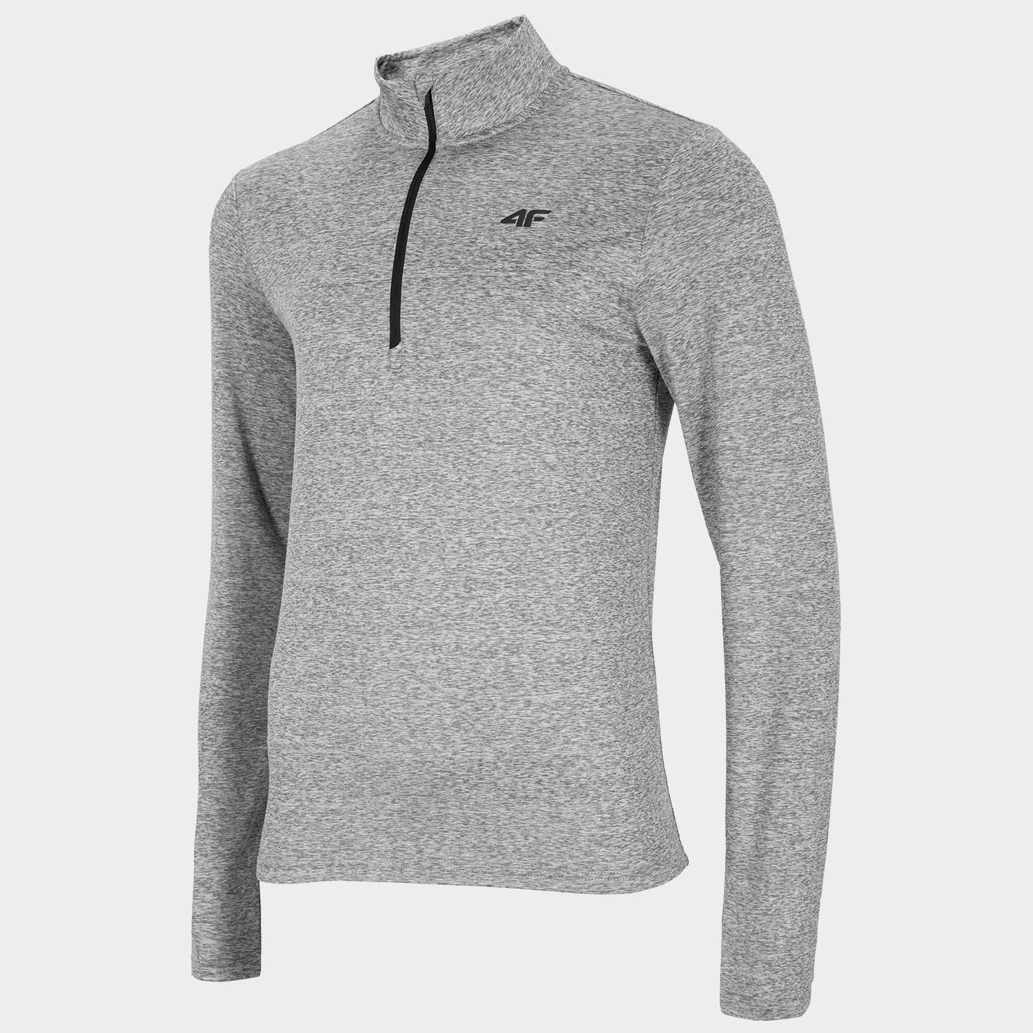 Bluza męska z kapturem rozpinana polarowa 4F H4Z20-BIMD033-27M