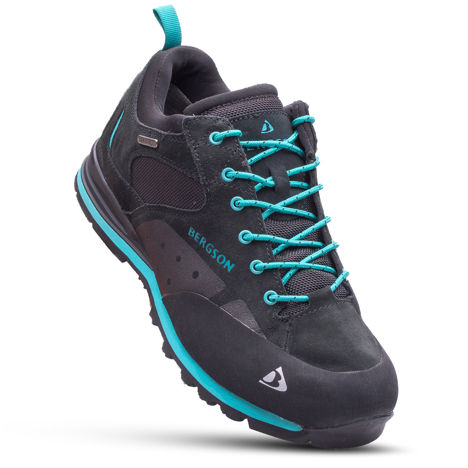 Buty damskie trekkingowe BERGSON SOIRA LOW STX black/mint