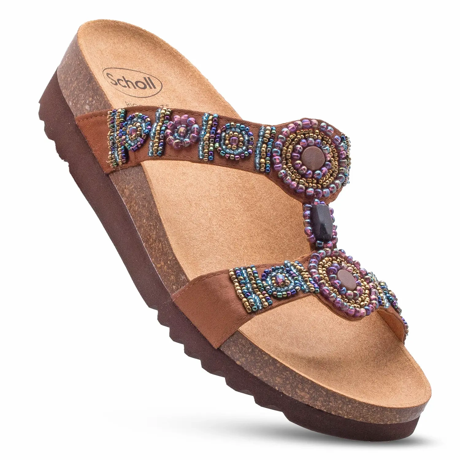 Klapki damskie Scholl NEW BOGOTA WEDGE F26607-1011