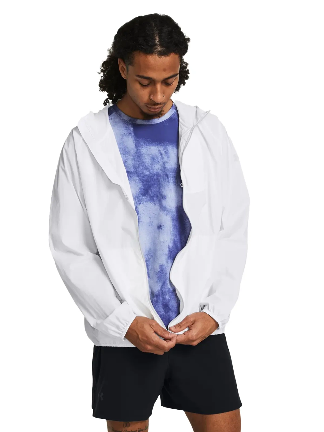 Kurtka męska wiatrówka Under Armour 1381879-100