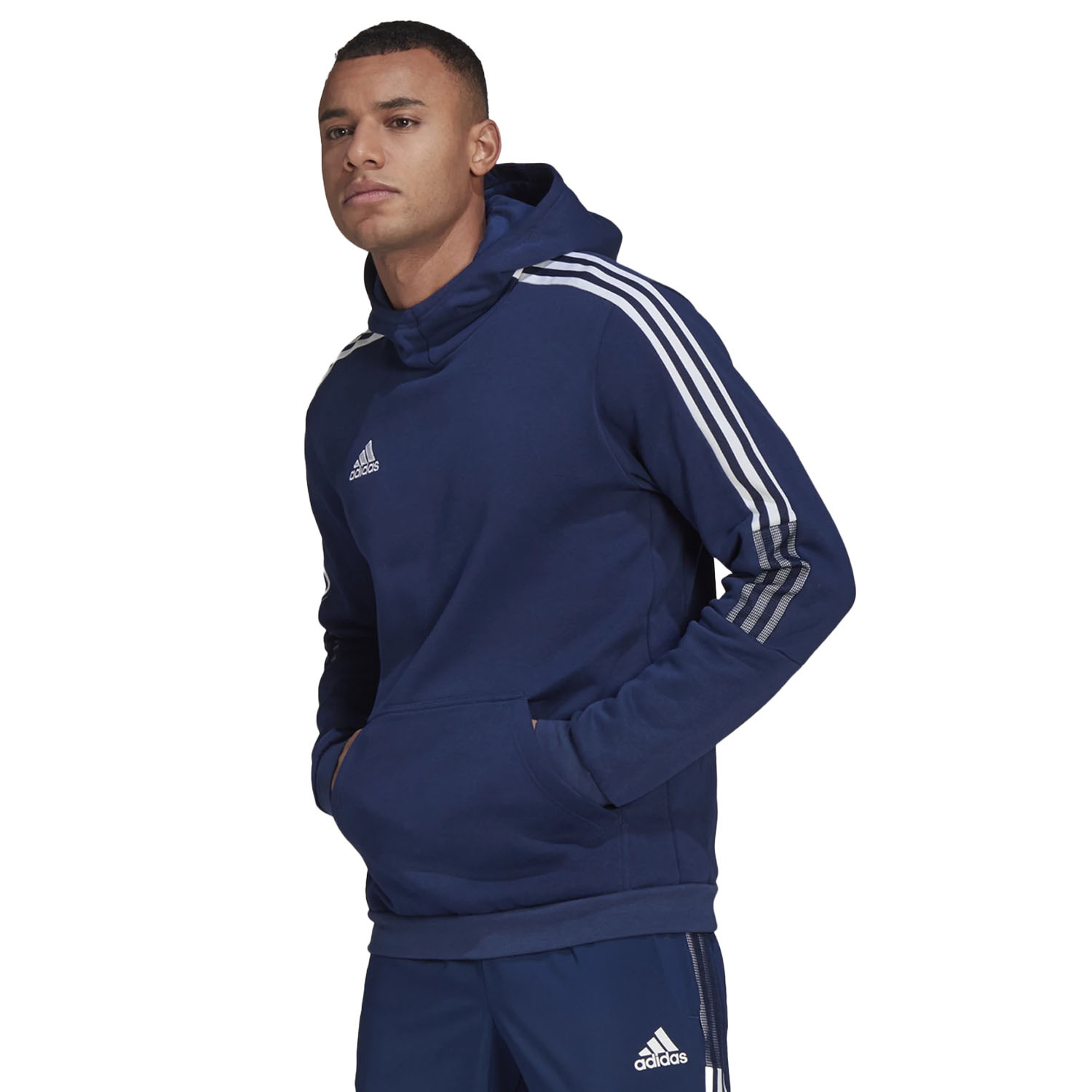 Bluza męska z kapturem adidas TIRO21 SW HOOD GH4464