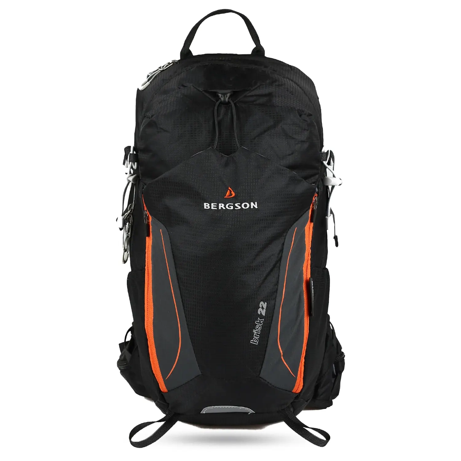 Plecak turystyczny BERGSON BRISK Black 22L 