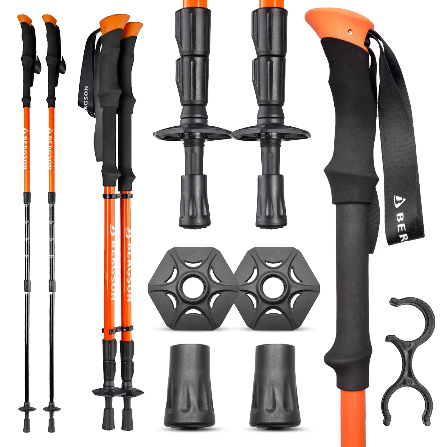 Kije trekkingowe BERGSON BTP-01 