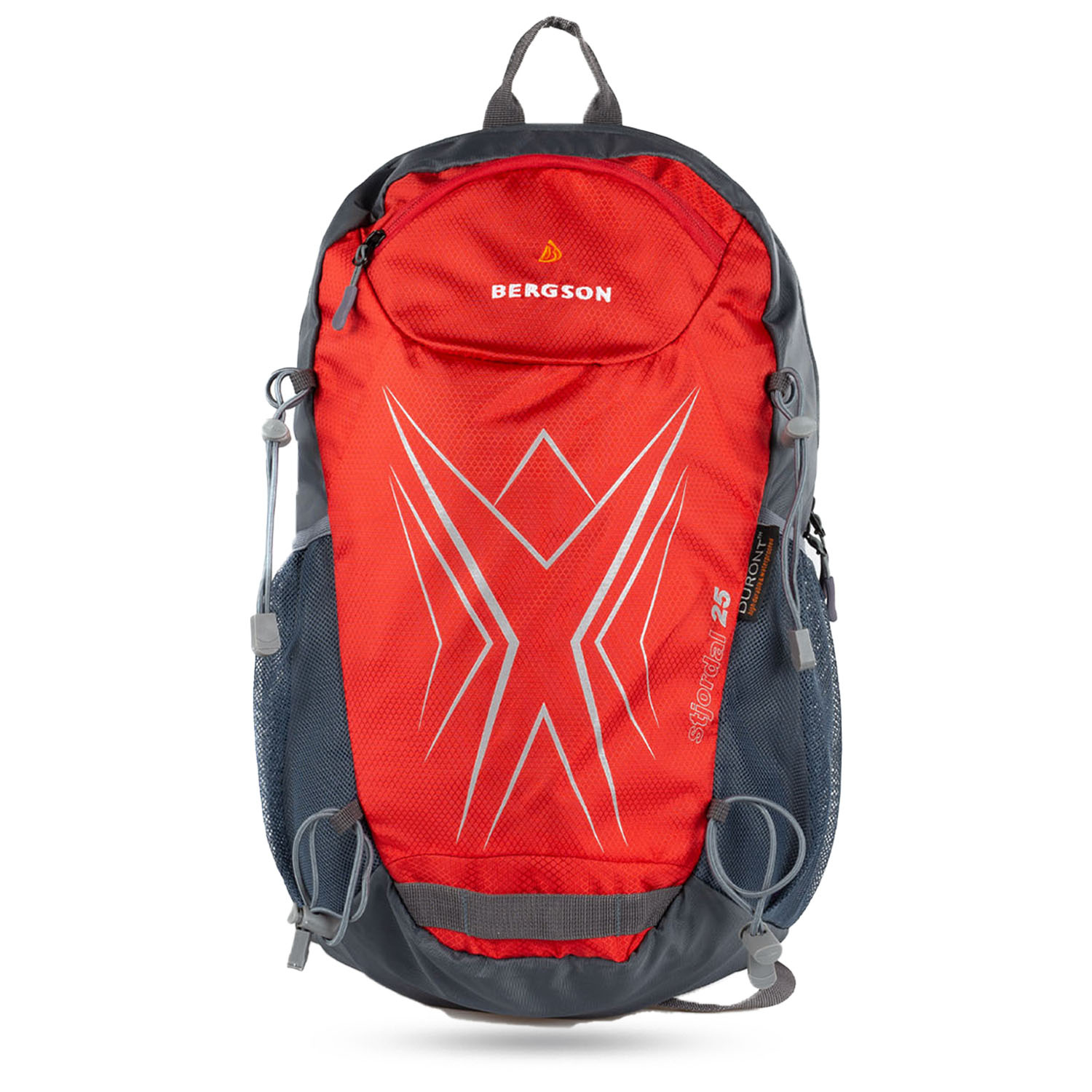 Plecak turystyczny BERGSON STJORDAL Red 25L 