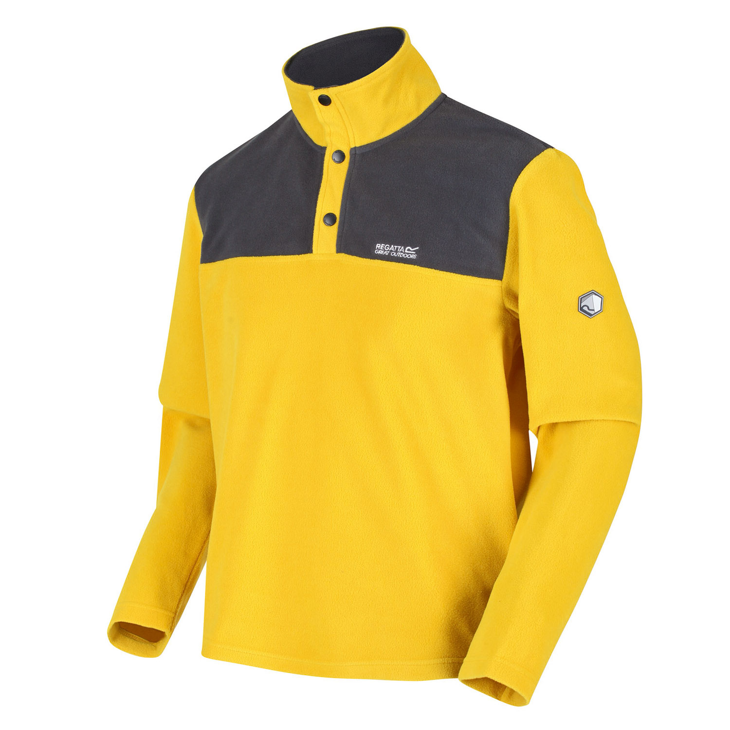 Bluza męska rozpinana polarowa REGATTA RMA477-GRA