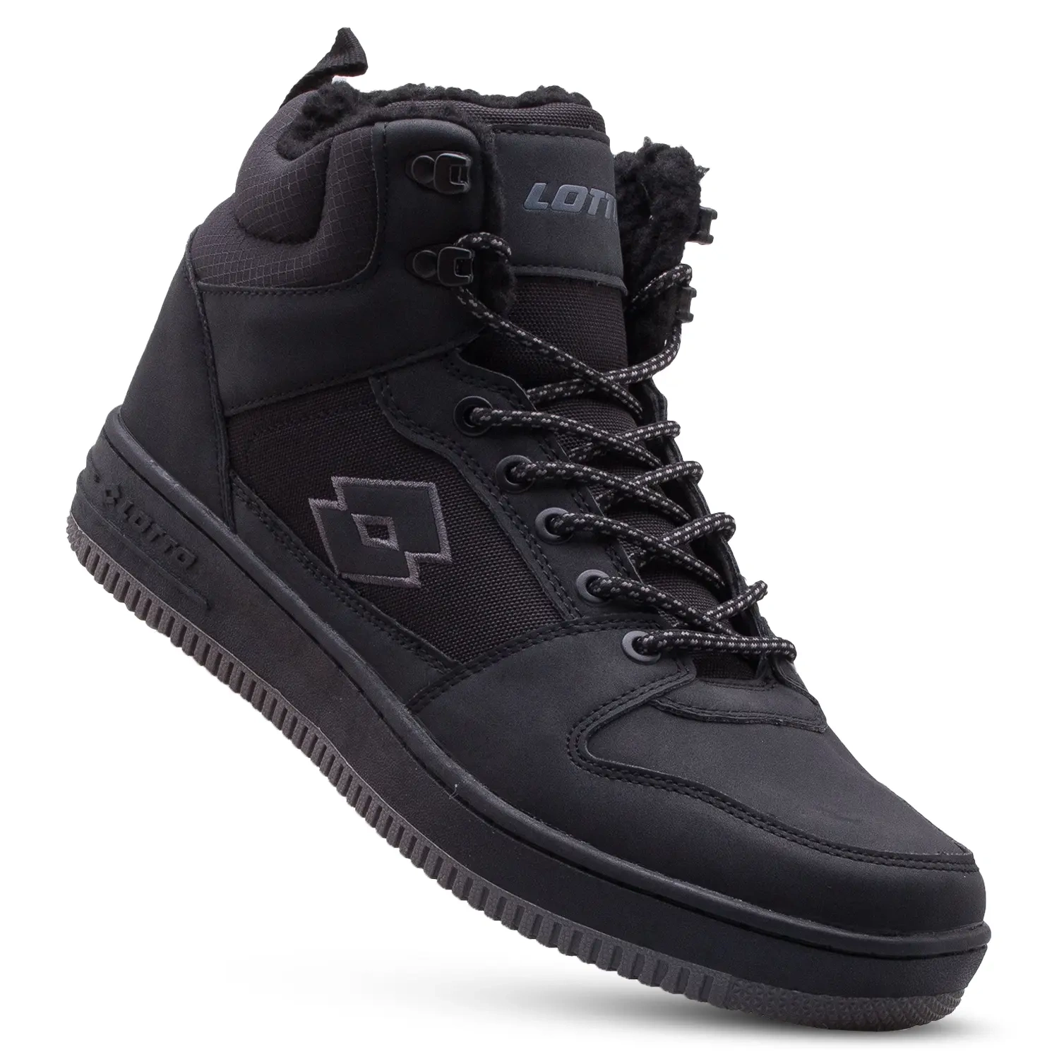 Buty unisex zimowe LOTTO PREHNA FUR 2400380U-1111