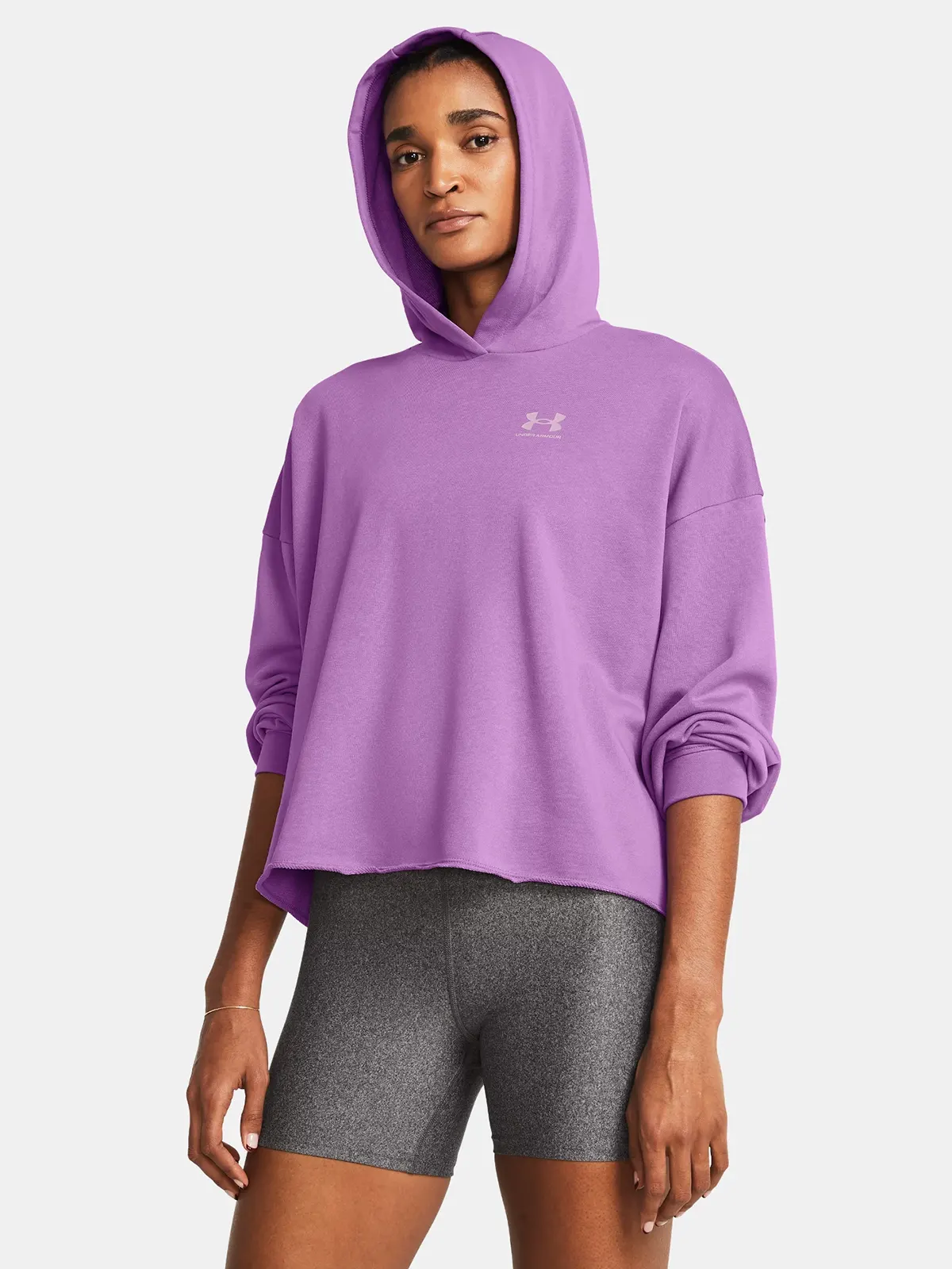 Bluza damska z kapturem UNDER ARMOUR 1382736-560