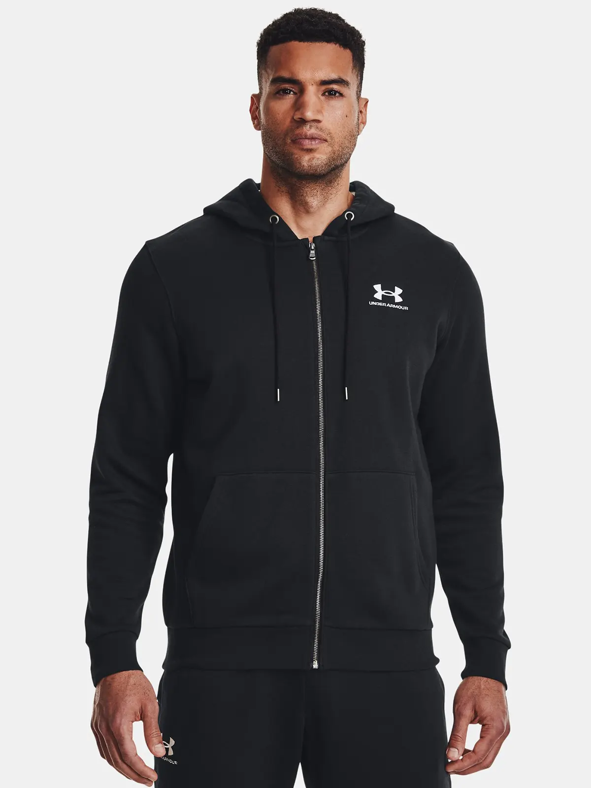 Bluza męska z kapturem rozpinana Under Armour 1373881-001 