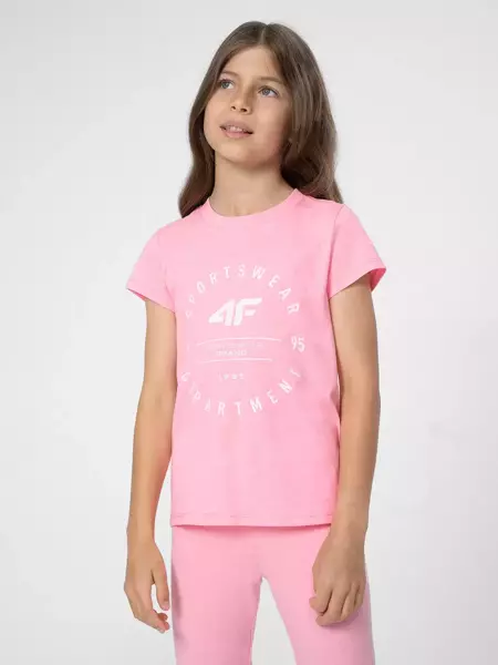 Koszulka dziecięca 4F 4FJSS23TTSHF280-56S