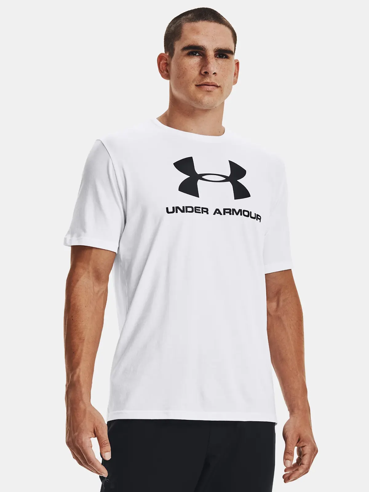 Koszulka męska Under Armour LOGO SS 1329590-100