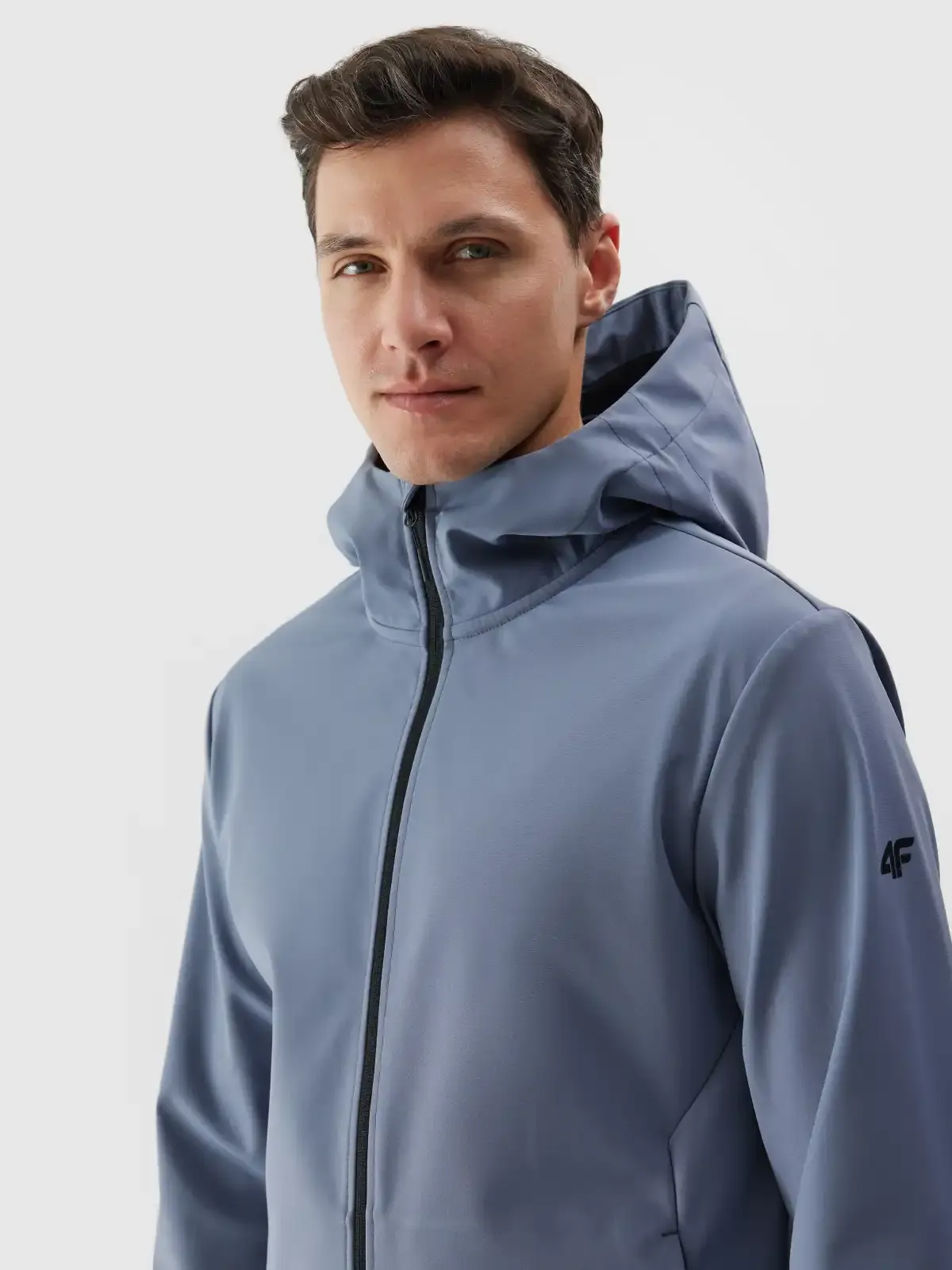 Kurtka męska softshell wiatroodporna 4F 4FWAW24TSOFM283-32S