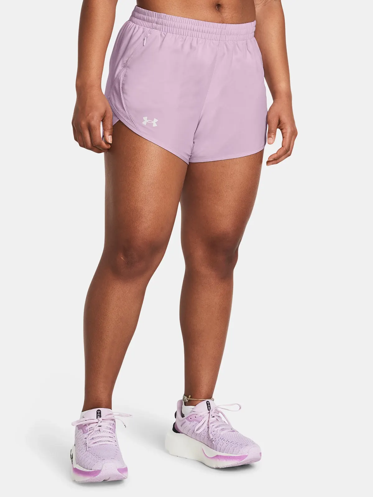 Spodenki damskie Under Armour Fly By Short 1382438-543